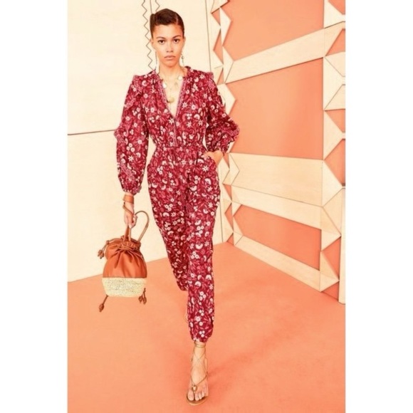 Pants Ulla Johnson Weston Jumpsuit Ulla Johnson Floral “Delphine